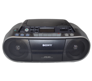 Sony radio K7 CD portable