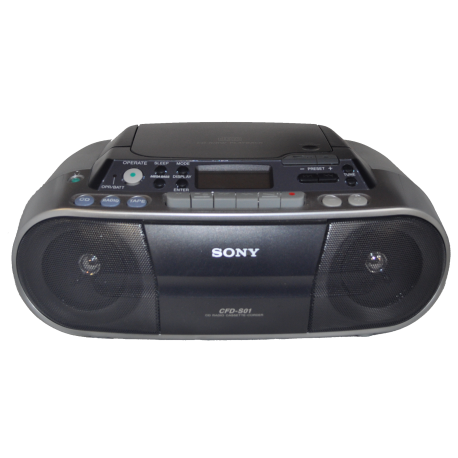 Sony radio K7 CD portable