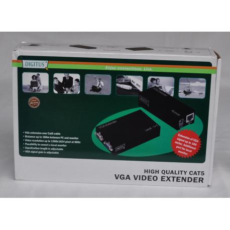 VGA video extender CAT5 Digitus