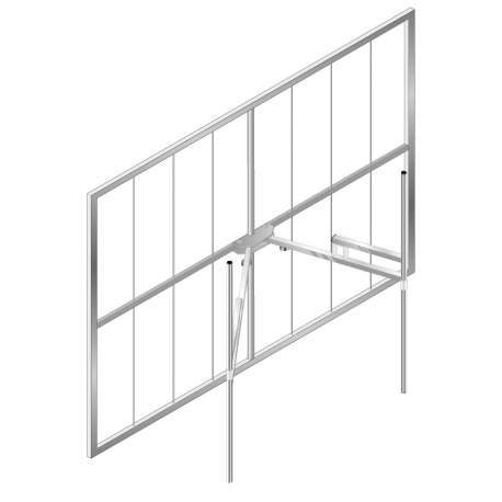 Antenne panneau 2 dipôles