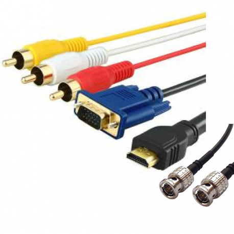 connecteurs/câble audio de studio