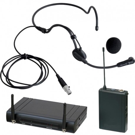 Système UHF Double micro serre tête - MICRO SANS FIL - Arbiter