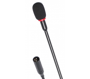 Microphone electret col de cygne