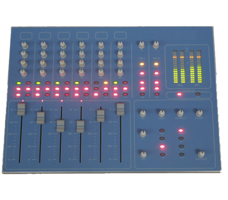 Table de mixage radio