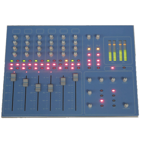 Table de mixage radio - compact broadcast usb