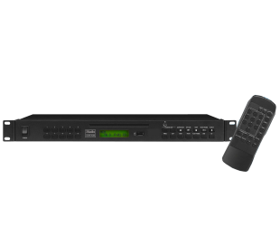 Double lecteur mp3 professionnel avec interface usb et insert carte sd/mmc