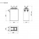 6 cavity filter with cross-coupling filter