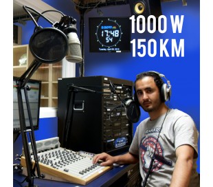 FM Radio 1000w compact - 150km