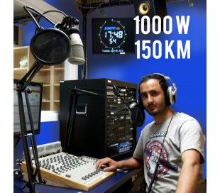 Radio FM 1000w compact - 150km