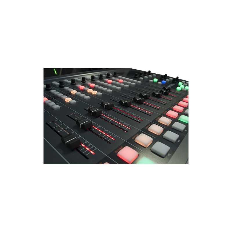 Acheter Muslady MIX5210 Console de mixage 10 canaux Console de mixage audio  numérique stéréo pour l'enregistrement du réseau DJ en direct