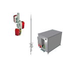 Tagging - lightning rod - technical shelter